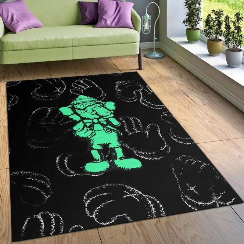 Kaws Original Pinocchio Kaws Rug Home Decor