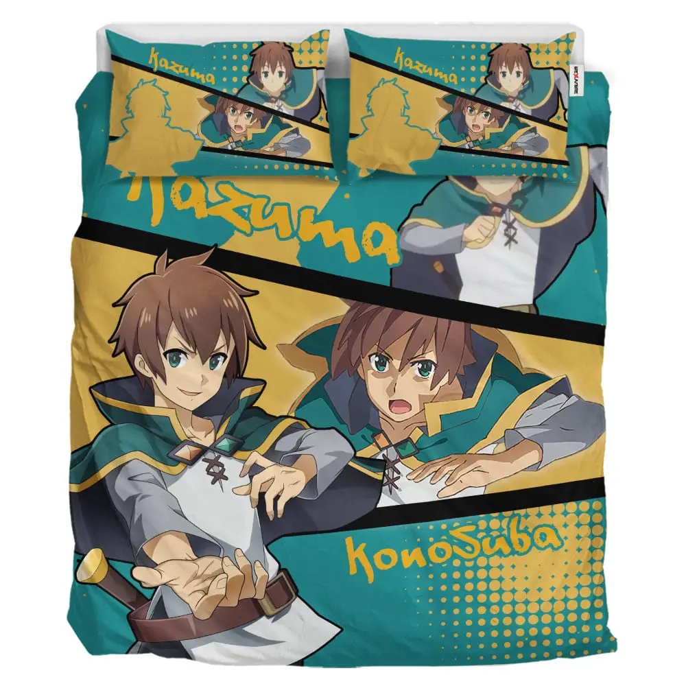 Kazuma Satou Custom Anime Bedding Set
