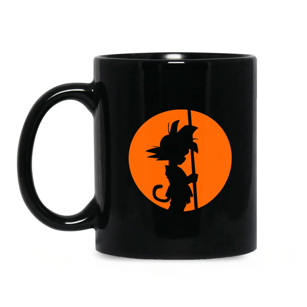 Kid Goku Dragon Ball Black Mug