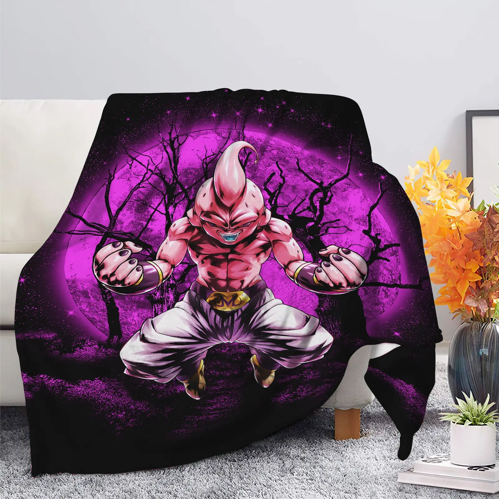 Kidbuu Naruto Moonlight Blanket