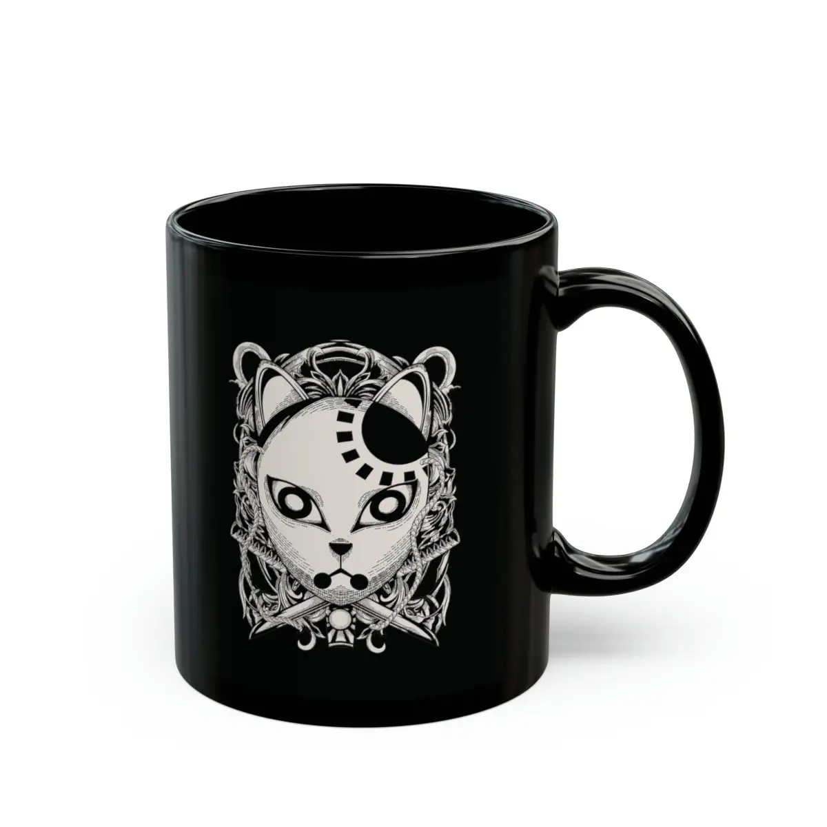 Kimetsu No Yaiba Mug 11oz Black