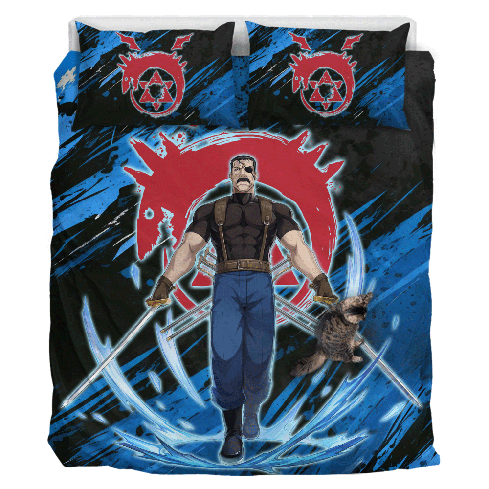 King Bradley Custom Anime Bedding Set