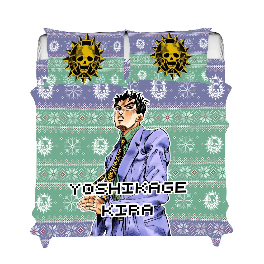 Kira Killer Queen Xmas Polyester Duvet Cover Set