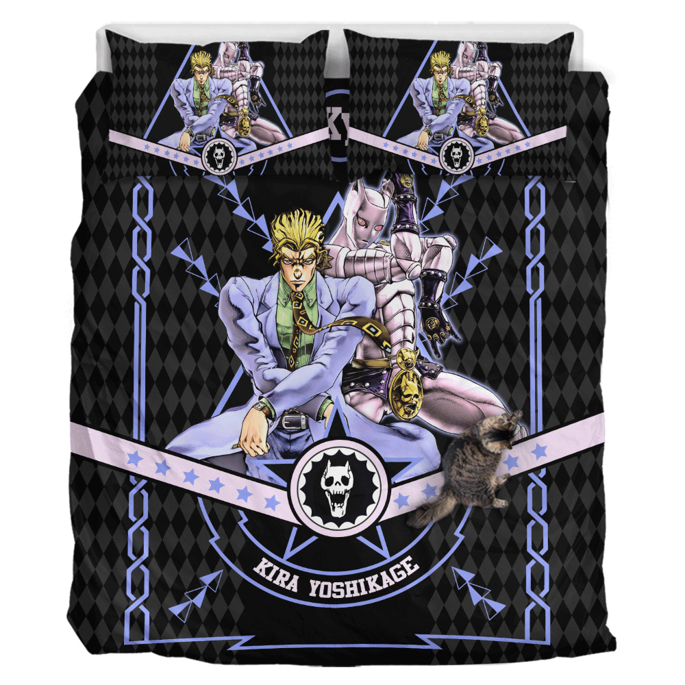 Kira Yoshikage Custom Anime Bedding Set