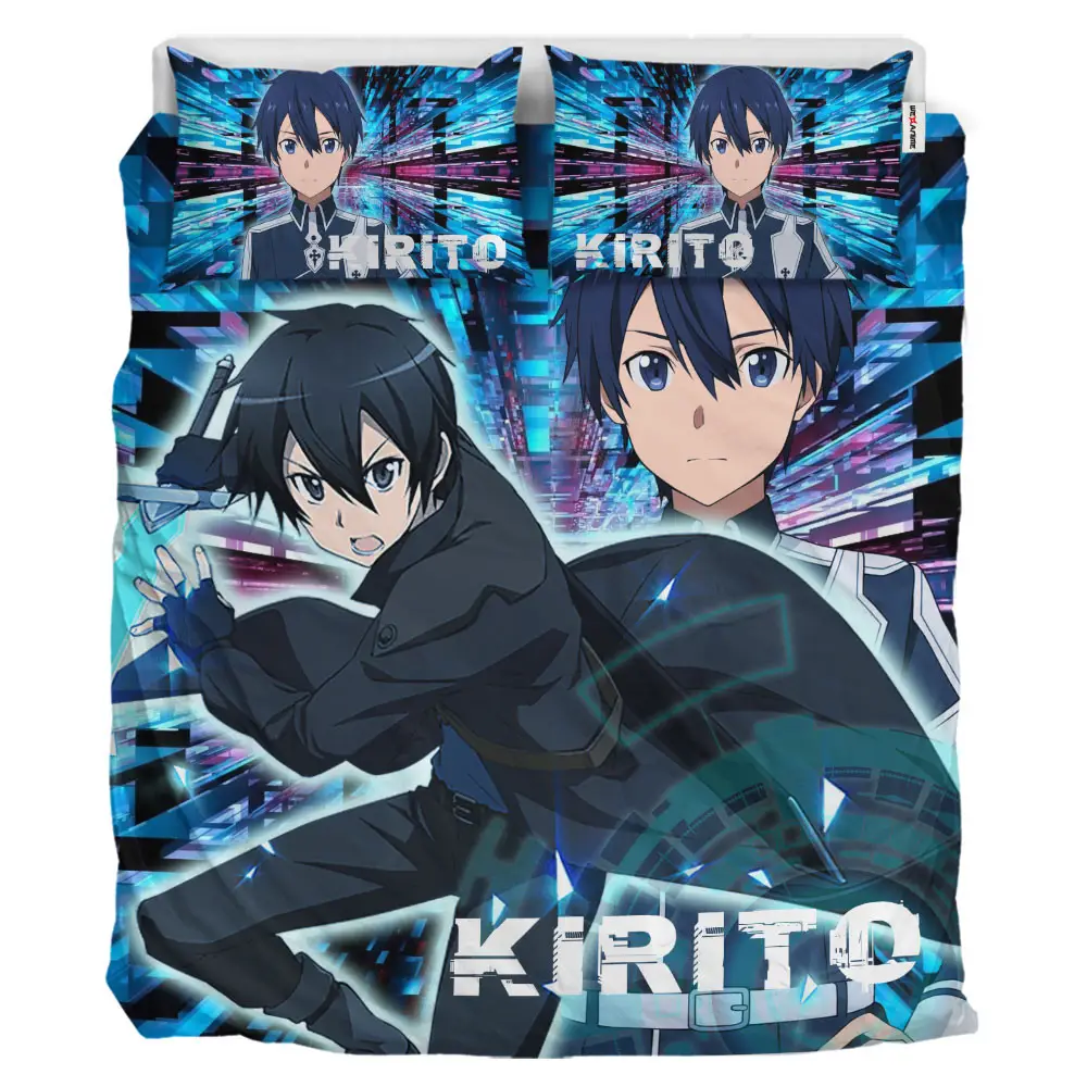 Kirito Custom Anime Bedding Set