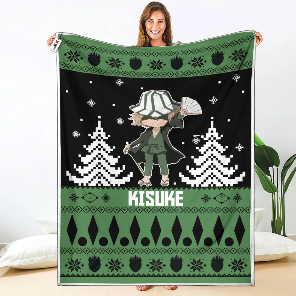 Kisuke Urahara Blanket Custom Bleach Anime