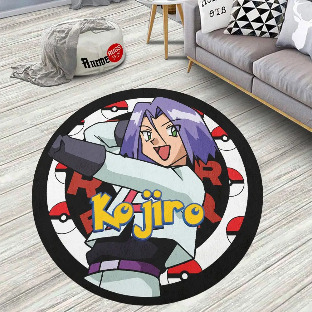 Kojiro Skid-Proof Round Rug