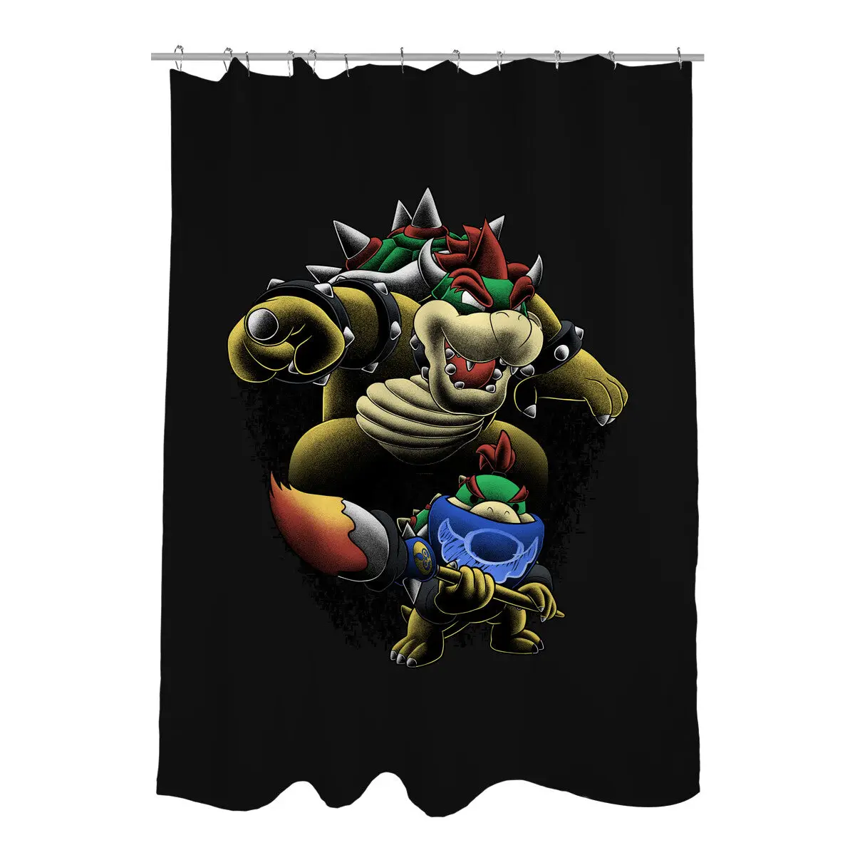 Koopa Royal Duo Shower Curtains