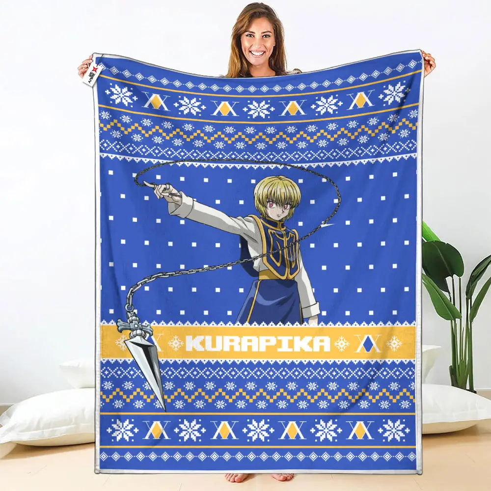 Kurapika Blanket Custom Hunter x Hunter Anime