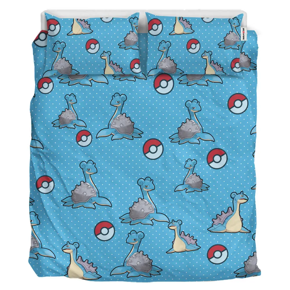 Lapras Custom Anime Bedding Set