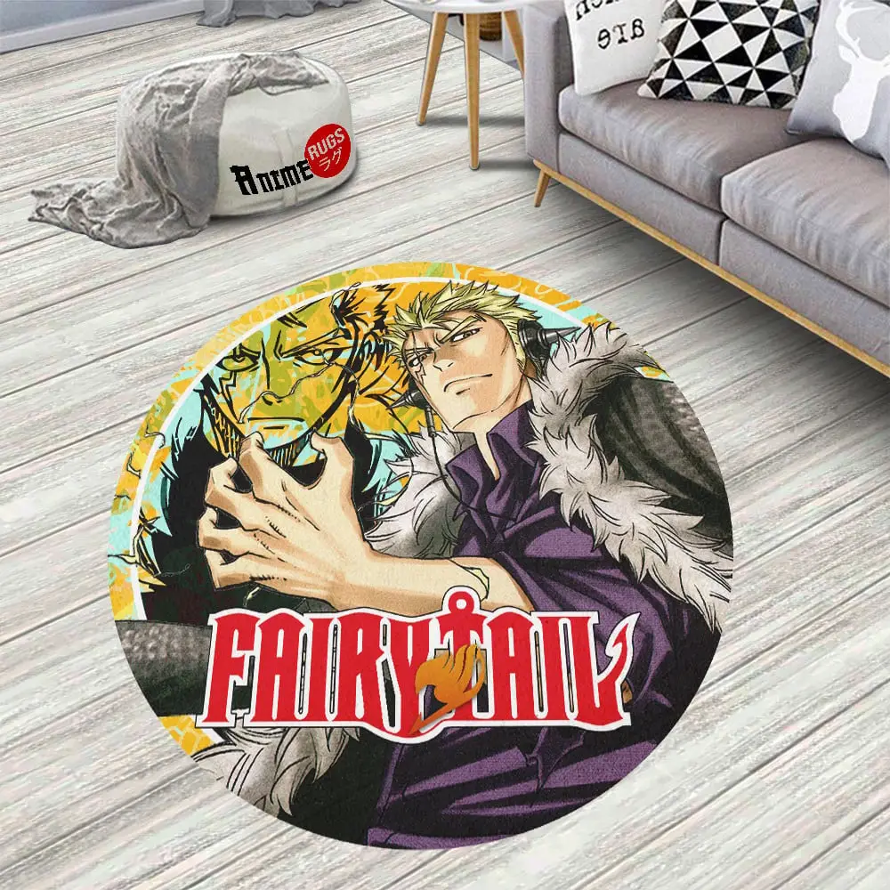 Laxus Dreyar Skid-Proof Round Rug
