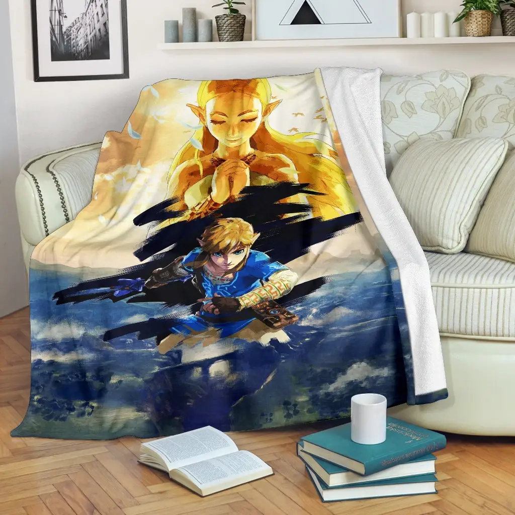 Legend Of Zelda Breath Of The Wild Blanket