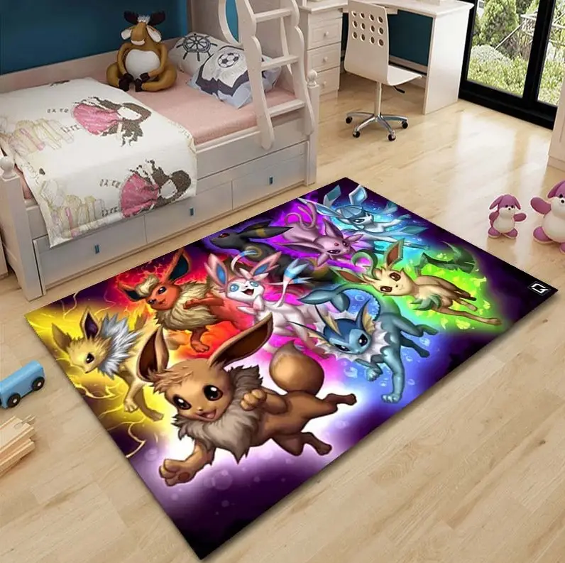 Legendary Pokemon Team Rug Home Decor