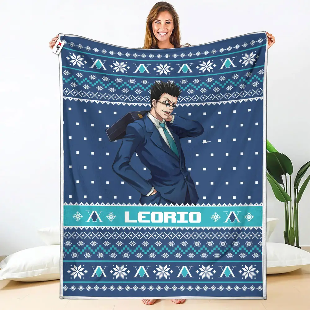 Leorio Paladiknight Blanket Custom Hunter x Hunter Anime
