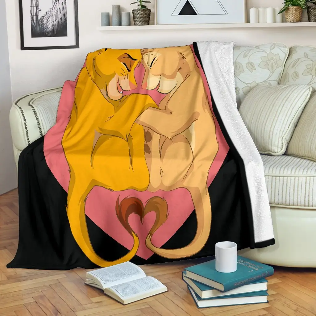 Lion Love Blanket