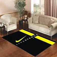 LIVESTRONG NIKE LOGO SPORT BIKE Area Rug Carpet