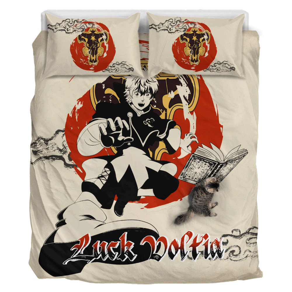 Luck Voltia Custom Anime Bedding Set