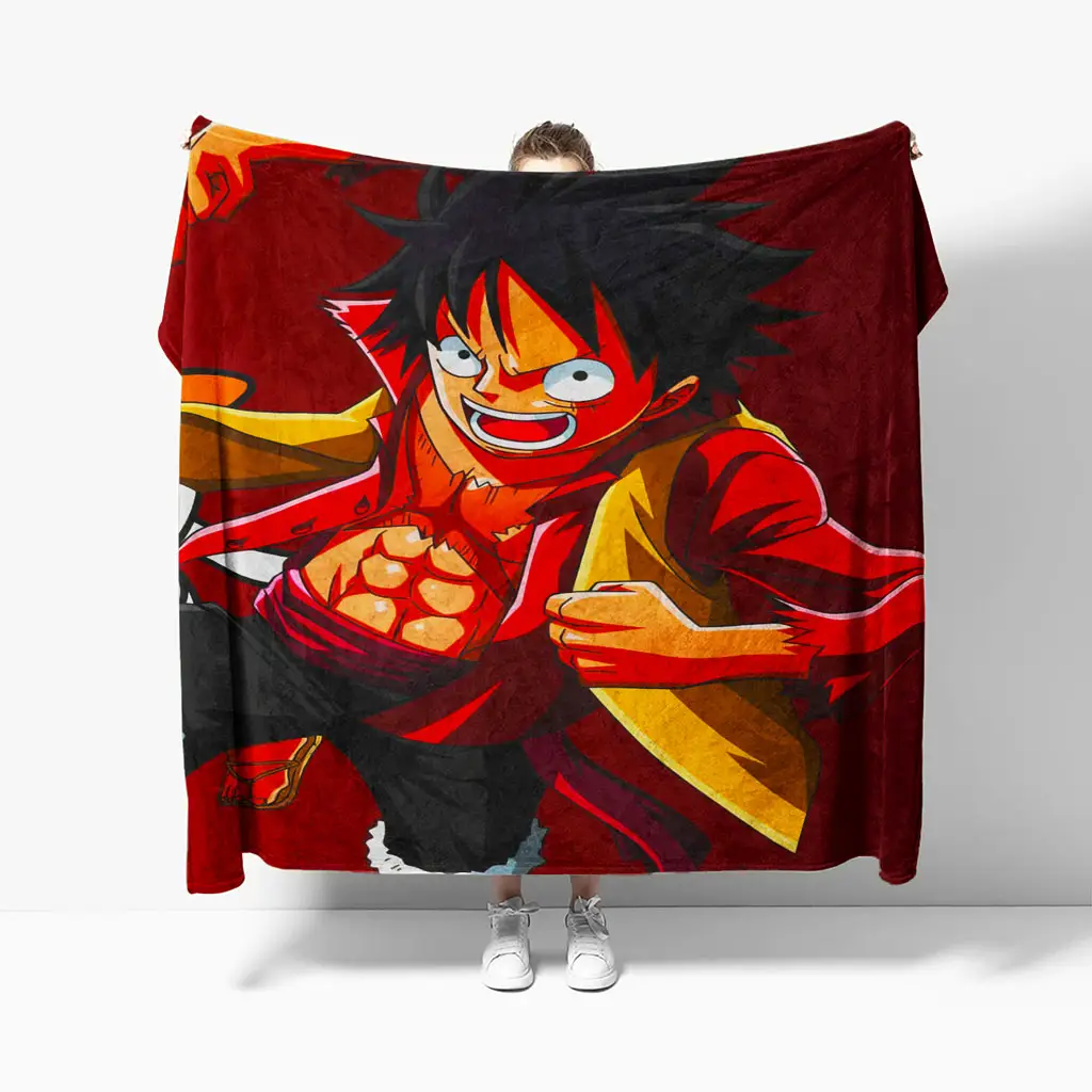 Luffy Battle Blanket Cozy Multisizes