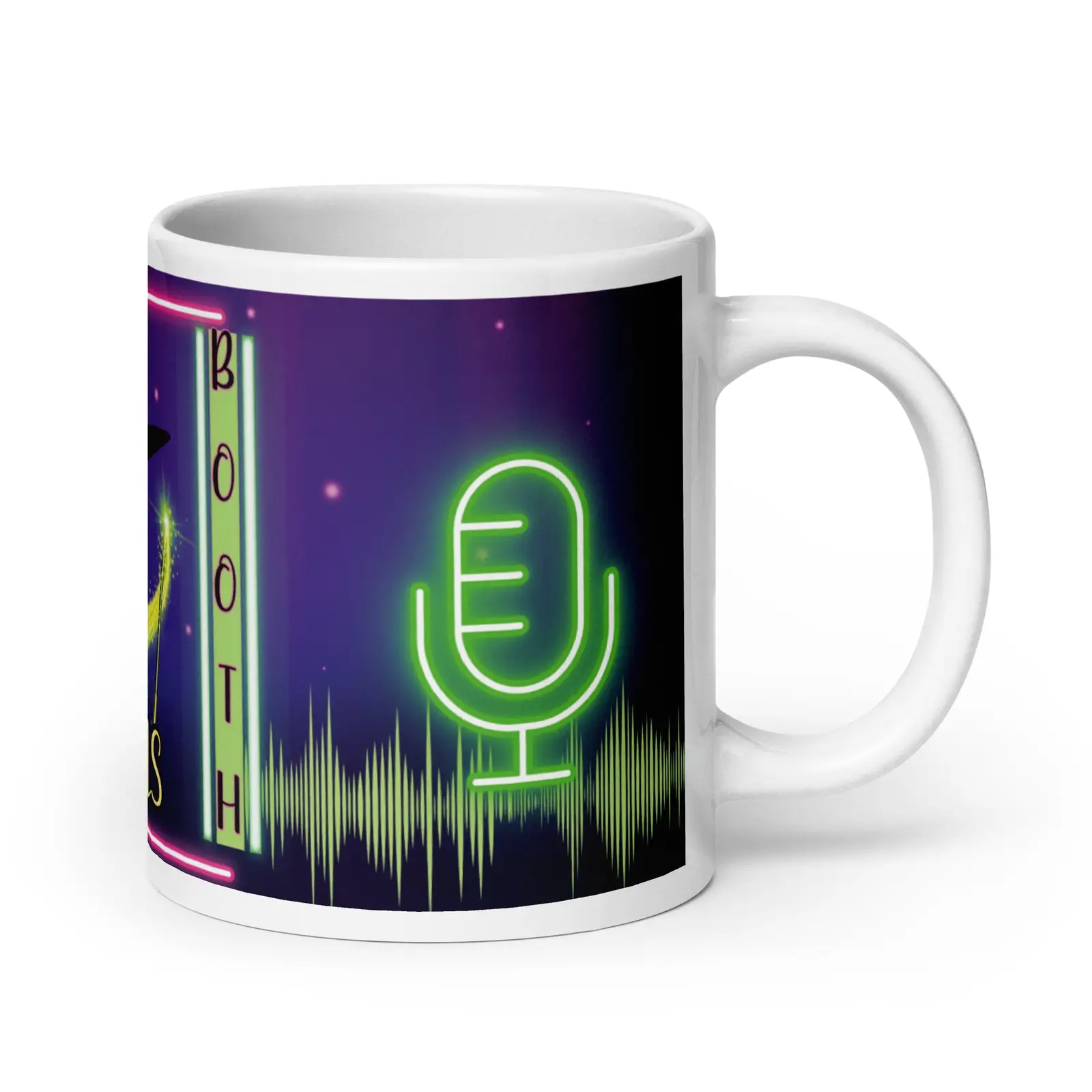Magical Wicked Mic Work: Voice Actor: Classic Ceramic Mug: Specialized Design