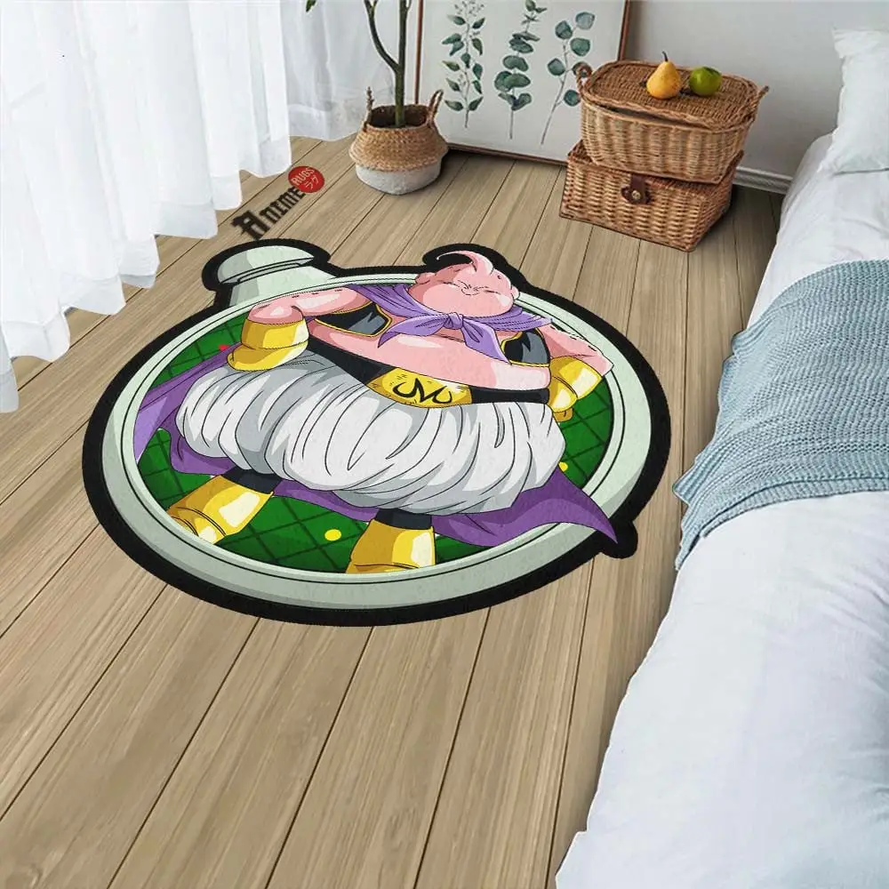 Majin Buu Shaped Rug Custom Anime Room Decor