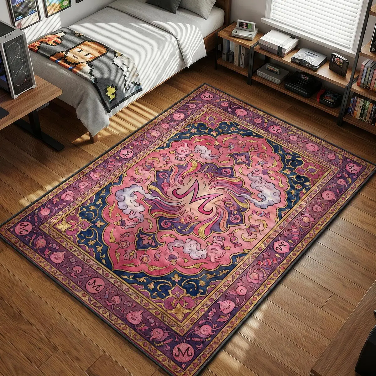 Majin Symbol Rug - Dragon Ball Z Chair Mat
