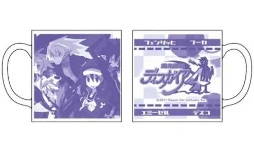 Makai Senki Disgaea 4 - Kazamatsuri Fuuka - Valvatorez - Fenrich - Desco - Volcano - Mug (Chara-Ani)