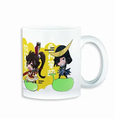 Mame Sengoku Basara - Date Masamune - Chousokabe Motochika - Tokugawa Ieyasu - Maeda Keiji - Mug (Gift)