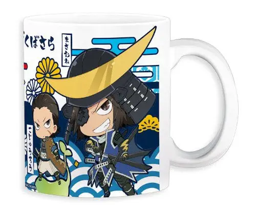 Mame Sengoku Basara - Sanada Yukimura - Date Masamune - Sarutobi Sasuke - Katakura Kojuurou - Mug (Gift)