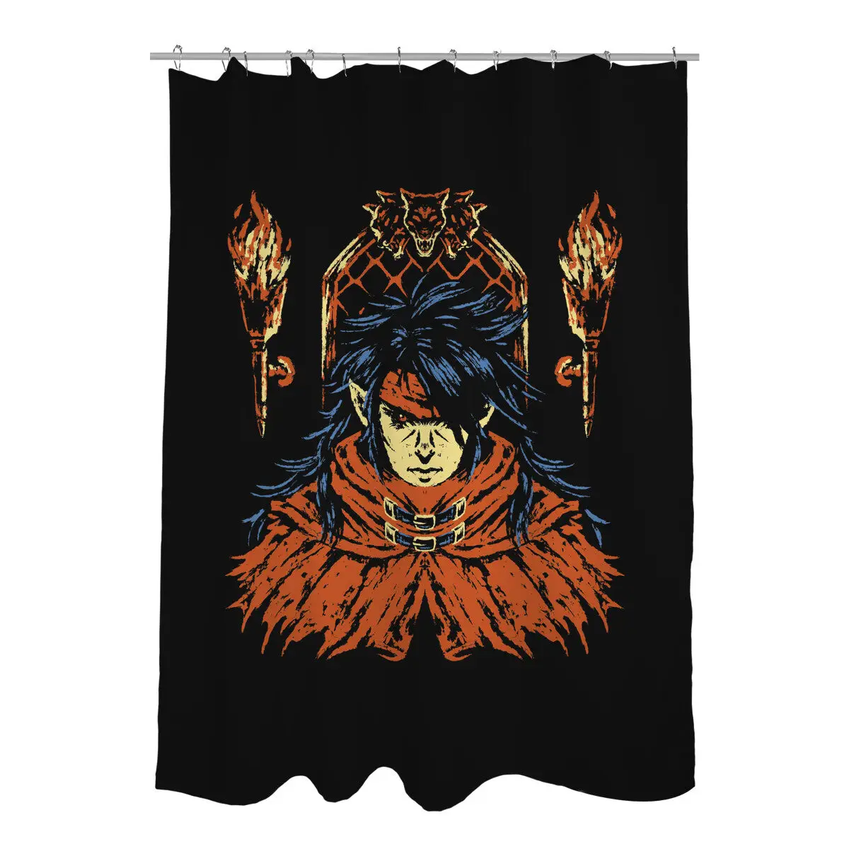Man Of Mysteries Shower Curtains