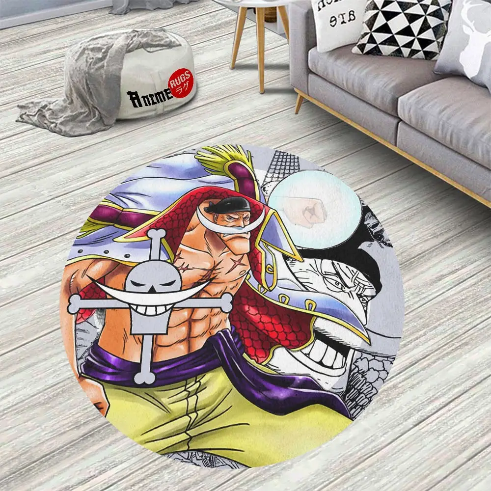 Manga Edward Newgate Round Rug Custom Circle Carpet