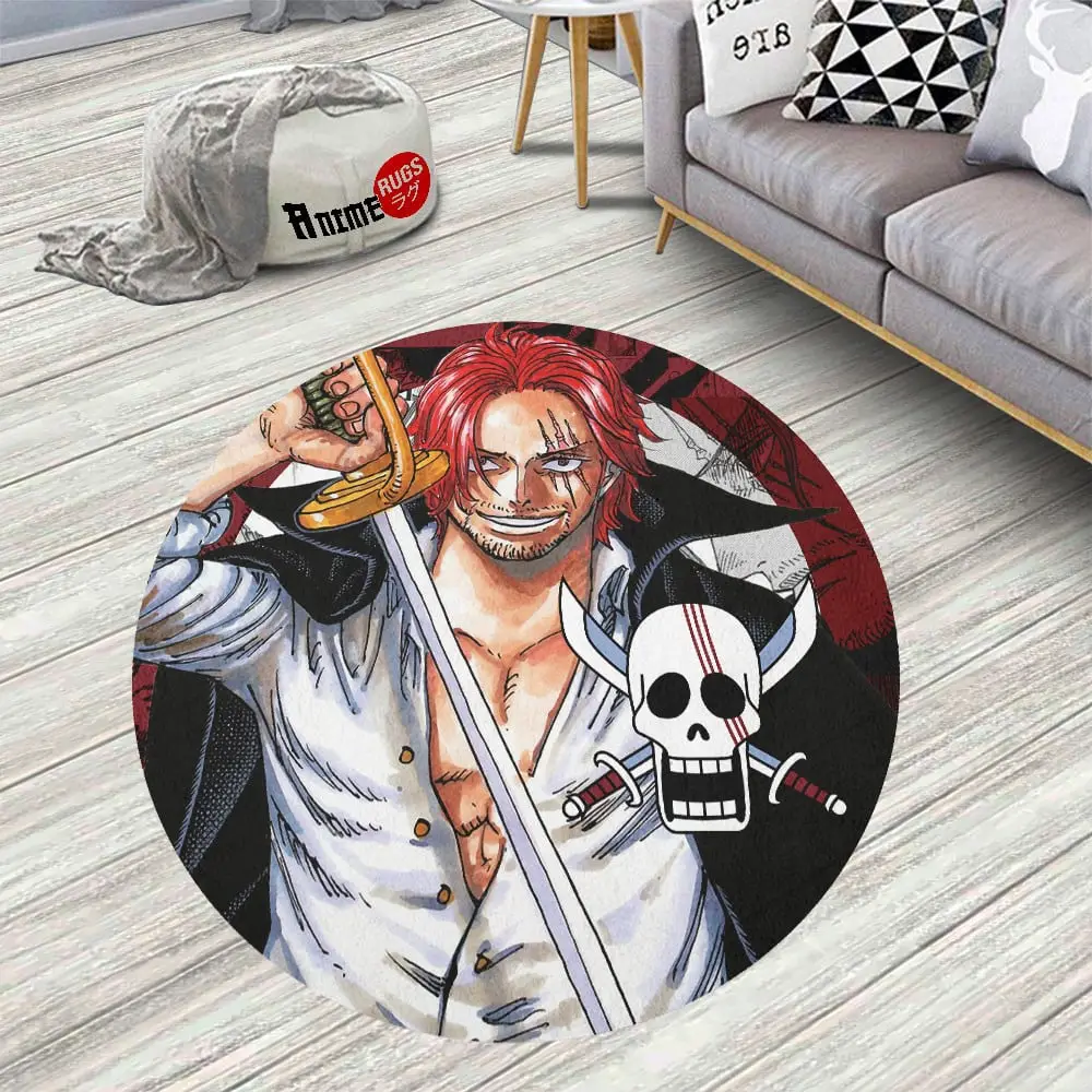 Manga Shanks Round Rug Custom Circle Carpet