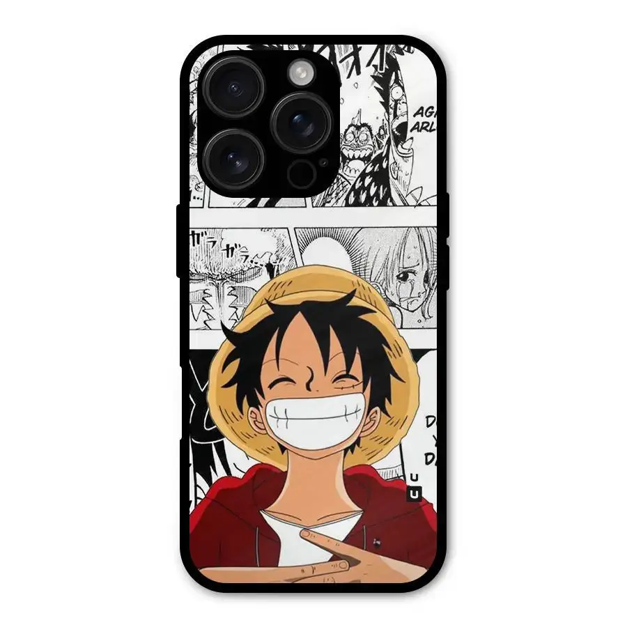 Manga Style Luffy Shockproof Hybrid Protection Back Case Cover