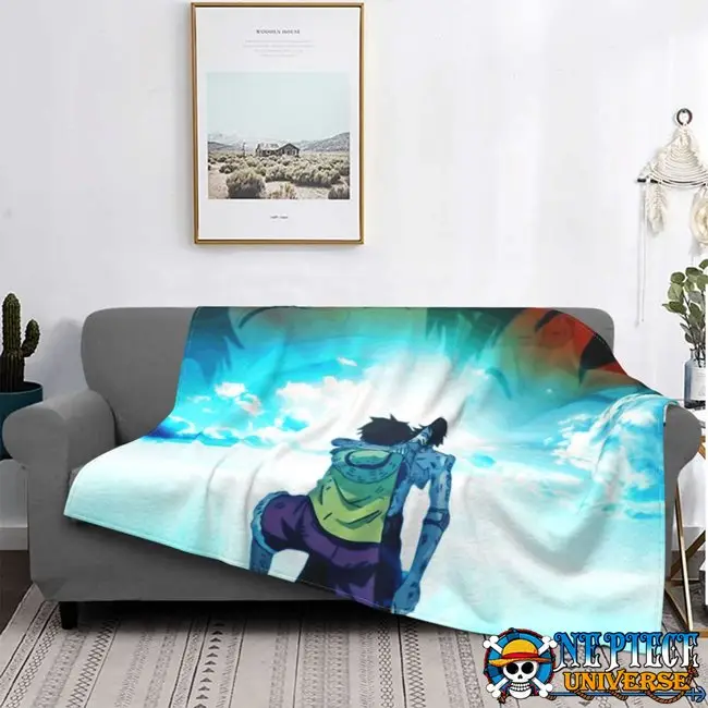 Marineford Death Of Ace And Luffy Blanket NEW for Sale