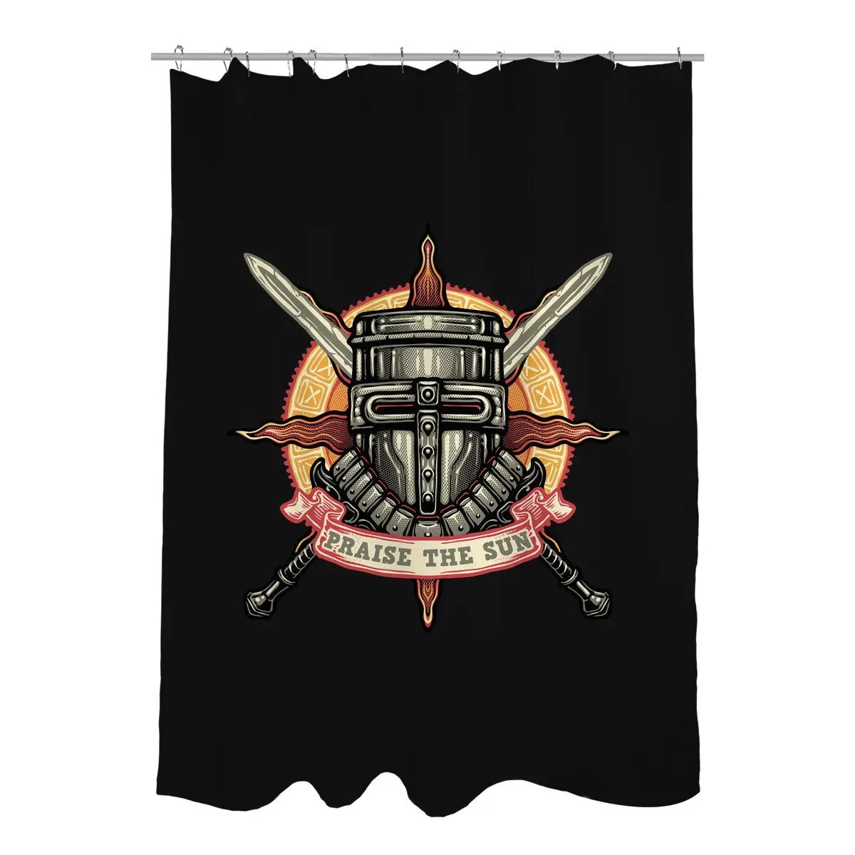 Mark Of The Sunborn Shower Curtains