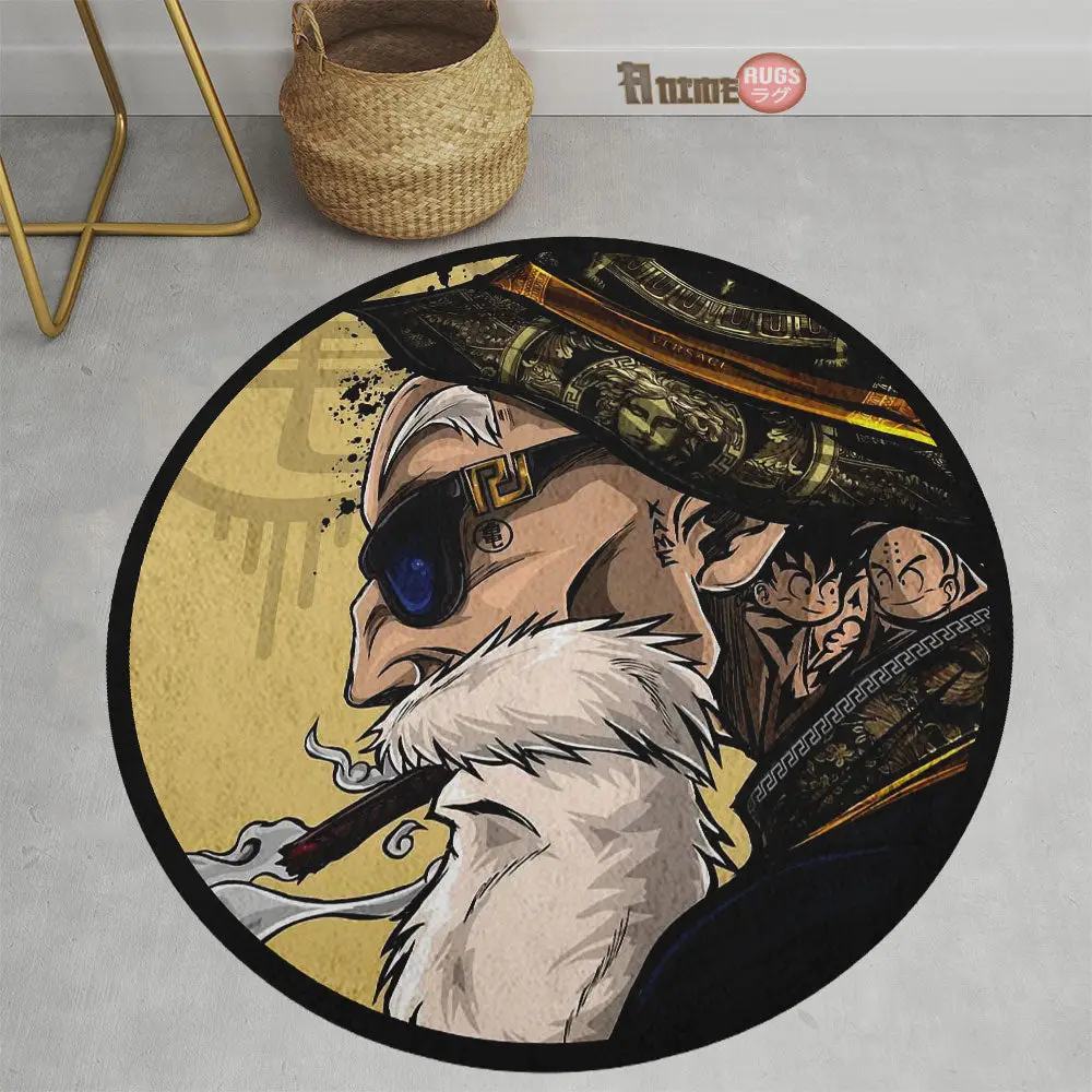 Master Roshi Round Rug Customer Request