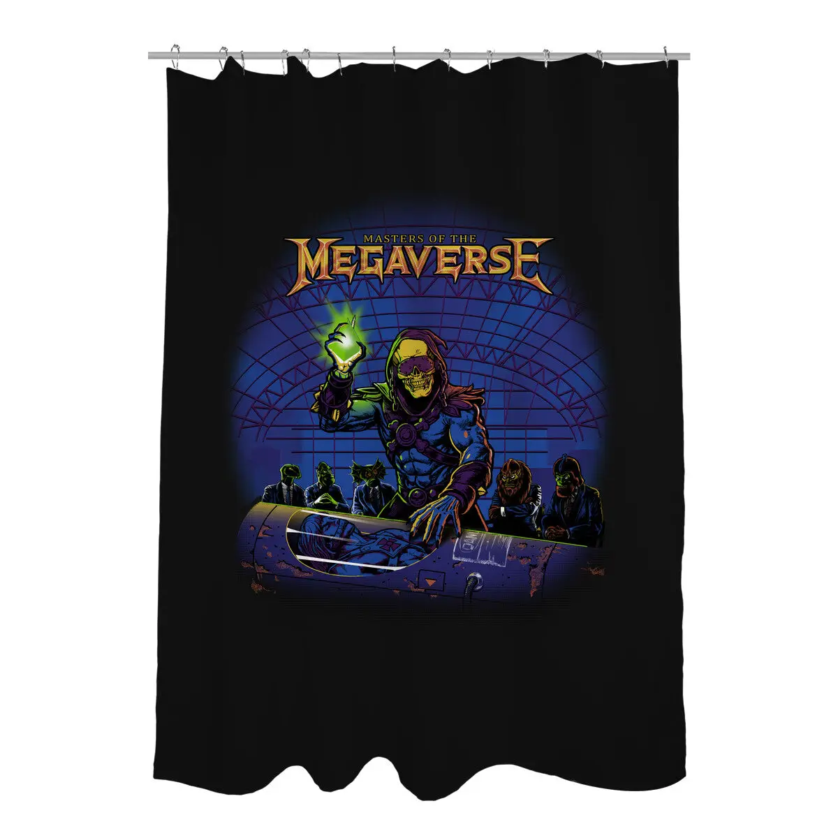 Masters Of The Megaverse Shower Curtains