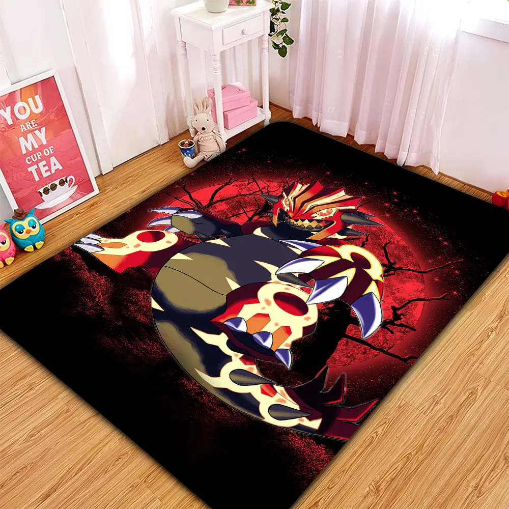 Mega Groudon Moonlight Rectangular Area Rug