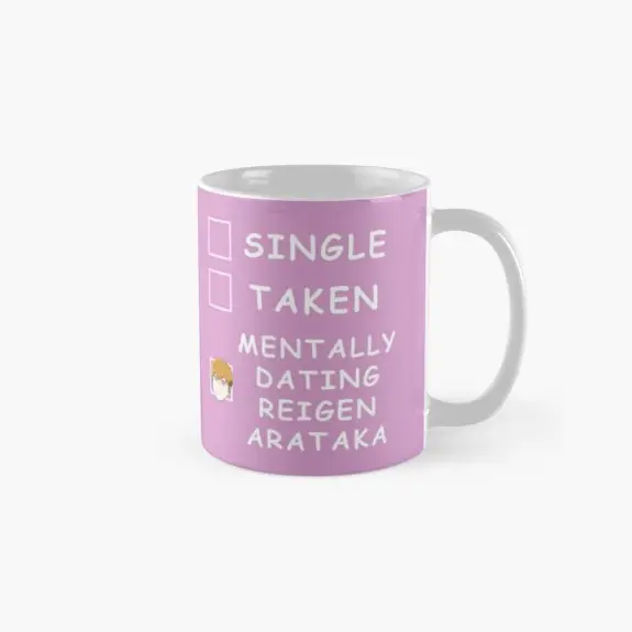 Mentally Dating Mug For Mob Psycho Fans