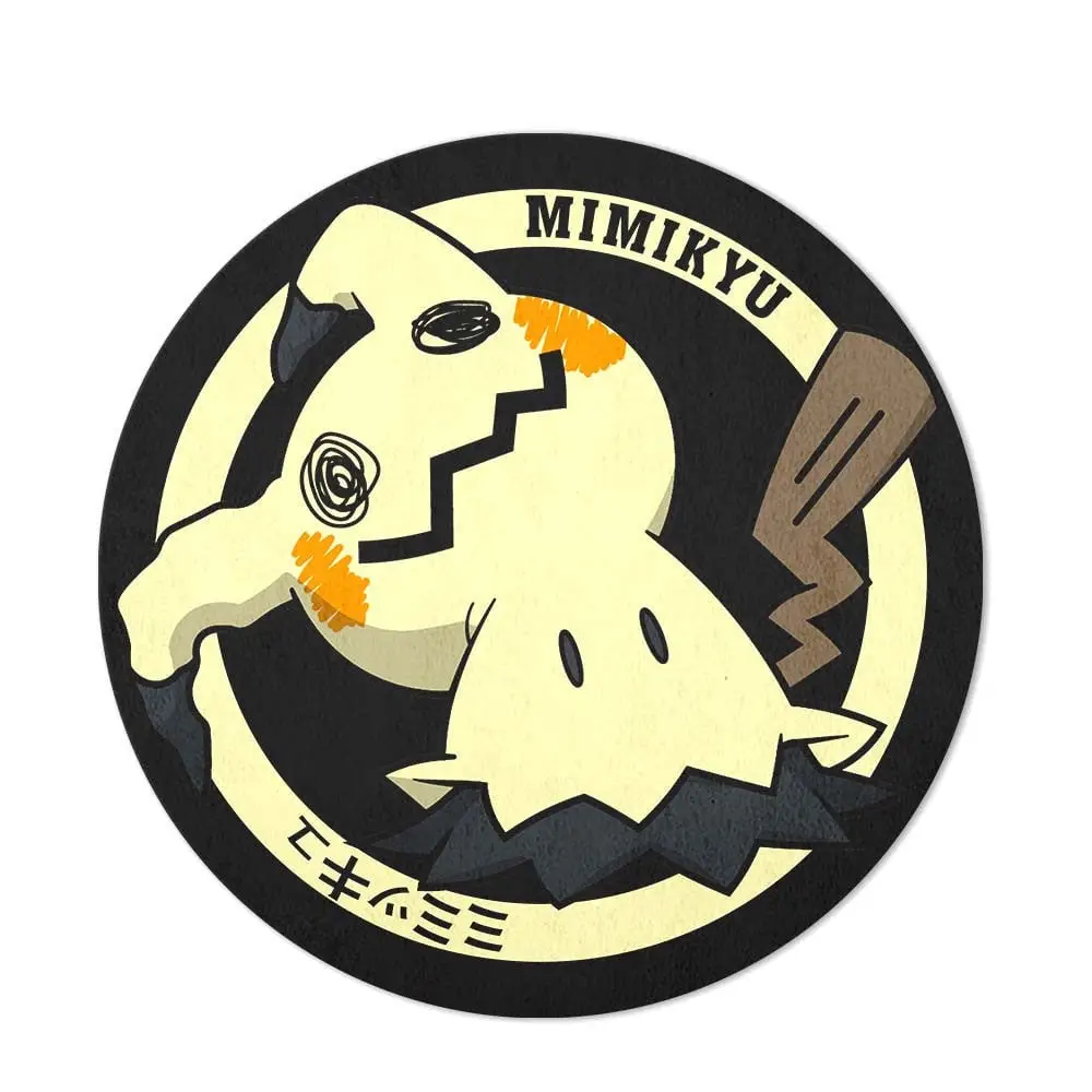 Mimikyu Shaped Rug Custom Anime Room Decor