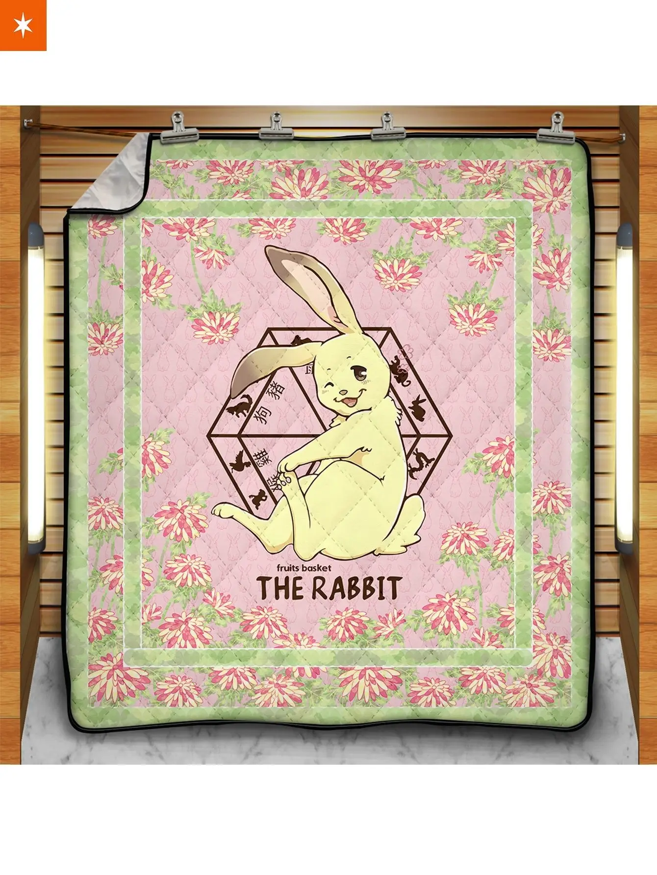 Momiji The Rabbit Quilt Blanket