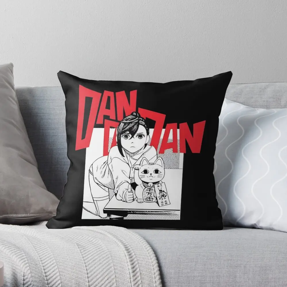 Momo Ayase And Turbo Granny Throw Pillow