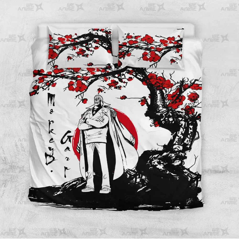 Monkey D. Garp Japanese Custom Bedding Set Anime Room