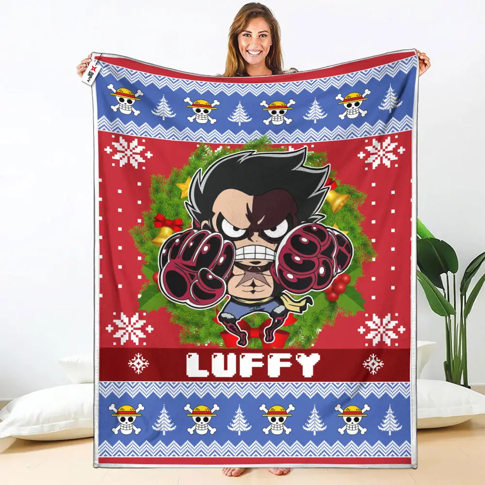 Monkey D. Luffy Gear 4 Blanket Custom Anime