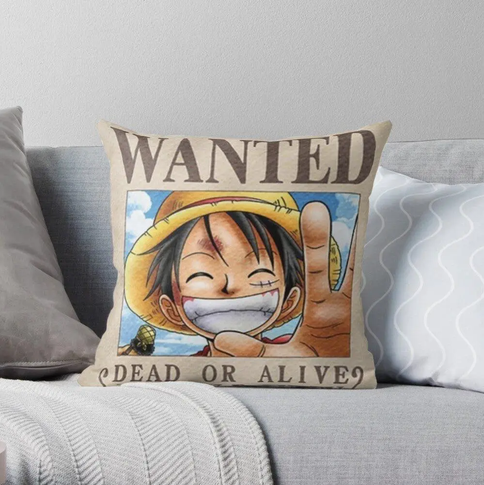 Monkey D. Luffy One Piece Throw Pillow