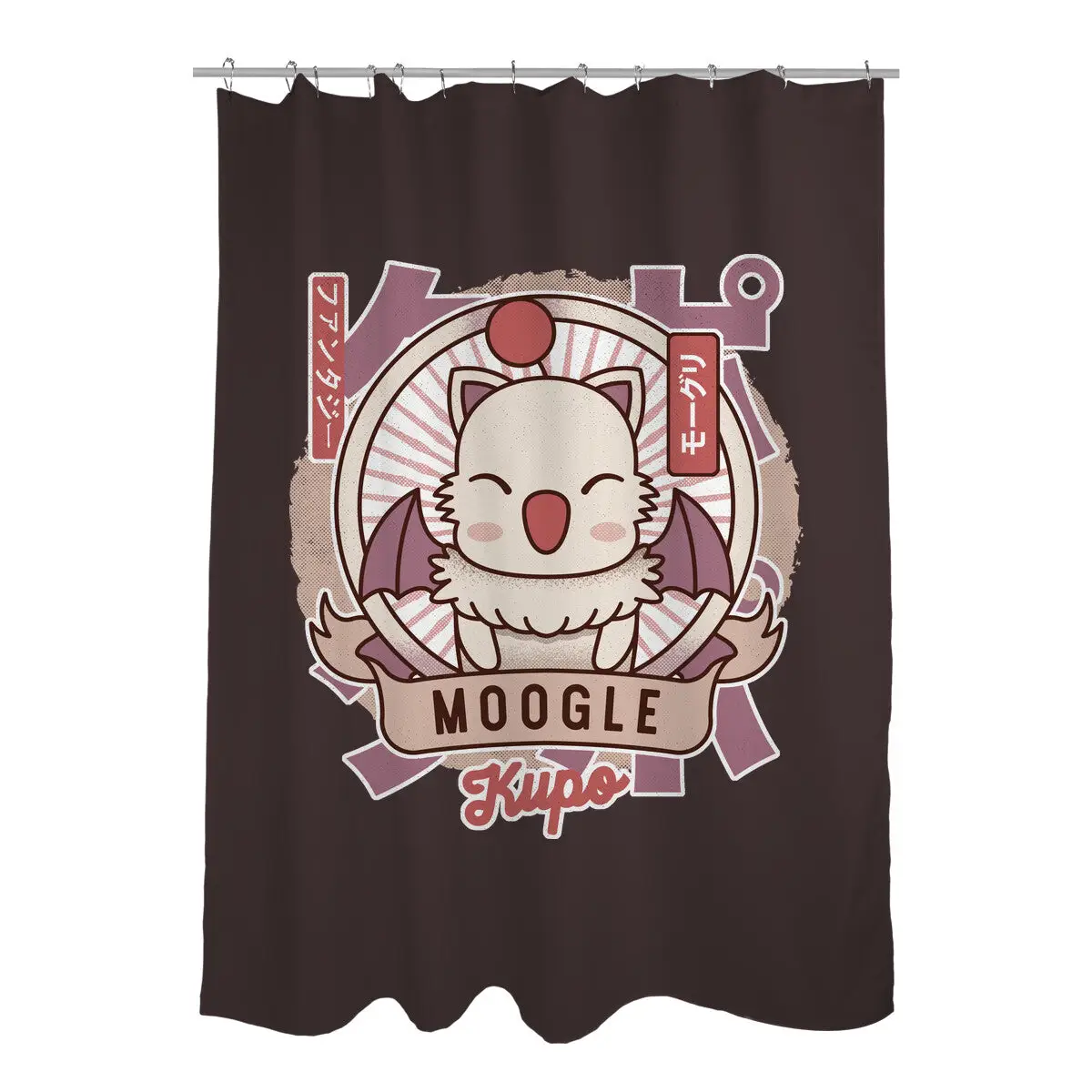 Moogle Retro Shower Curtains