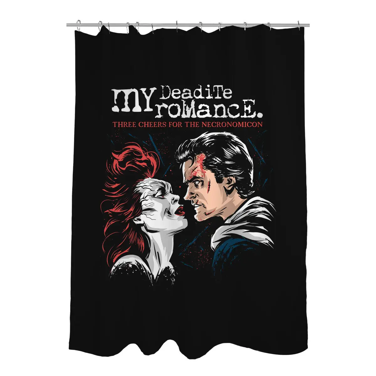 My Deadite Romance Shower Curtains