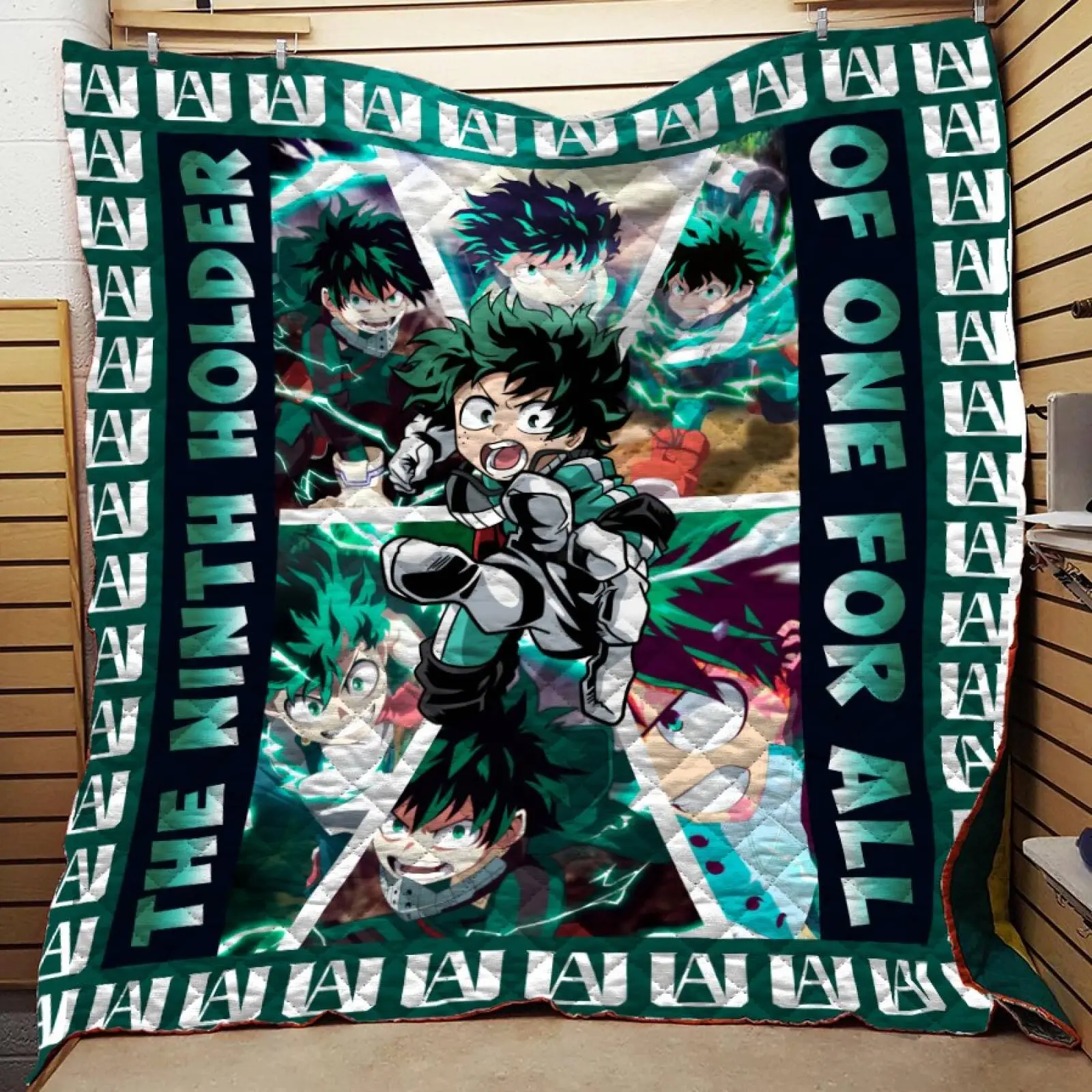 My Hero Academia Deku For Fans Anime Quilt Blanket