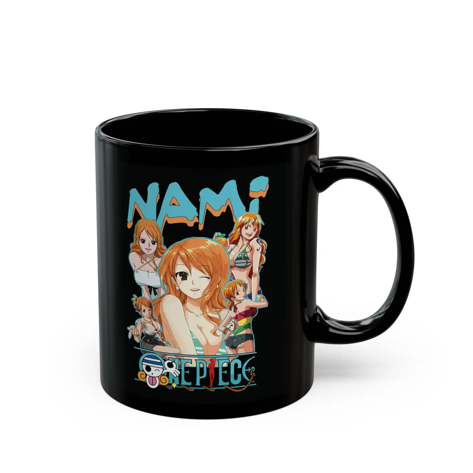 Nami One Piece Mug 11oz Black