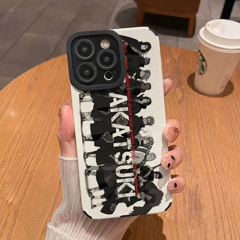 Naruto Akira Phone Case Matte Silicone