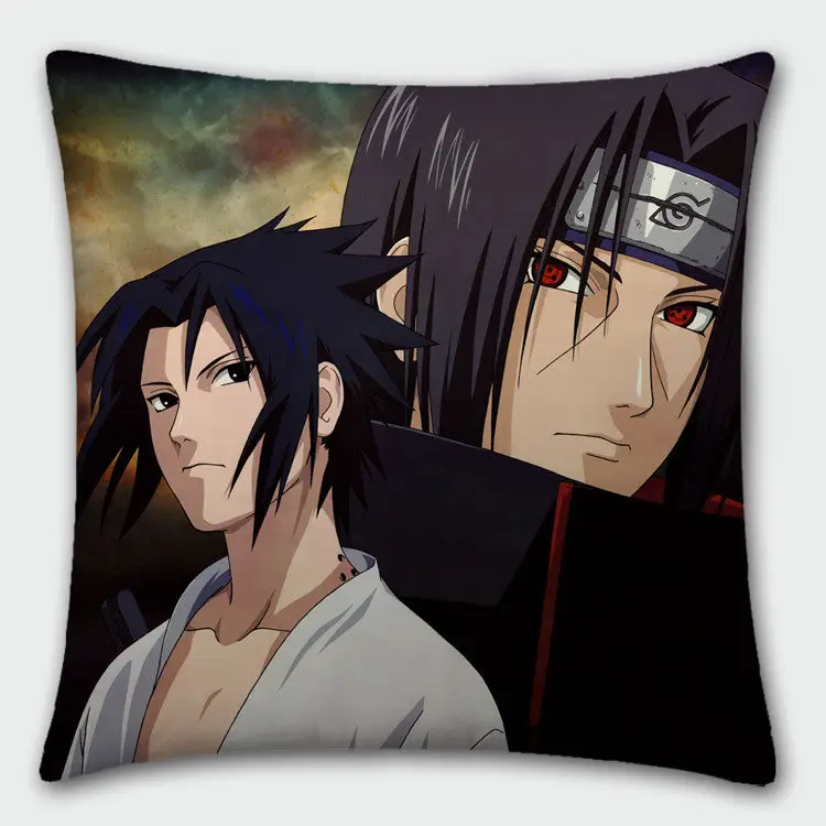 Naruto Sasuke Itachi Kakashi Gaara Square Pillow Cushion Hokage no Ninja